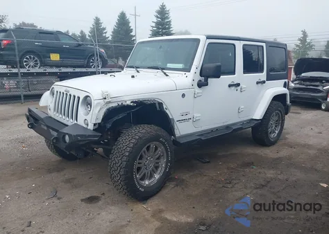 2016 Jeep Wrangler Unlimited Sahara from USA, damaged, VIN 1C4BJWEG5GL321796